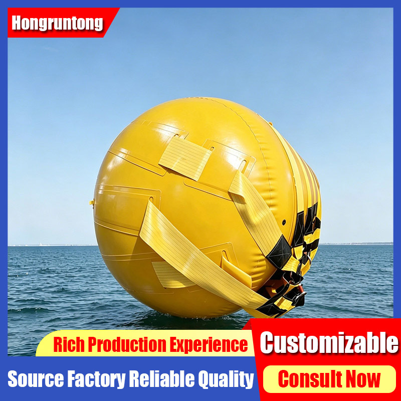 Underwater Lift Bags with Robust Airtight Structure and Durable Anti-Abrasion Fabric for Stable Lifting Force in Marine Operations