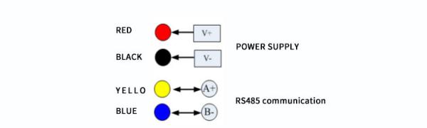 Sensor de dióxido de carbono de gás UNIVO UBGA-CO2-1Y de alta precisão para conexão estável RS485