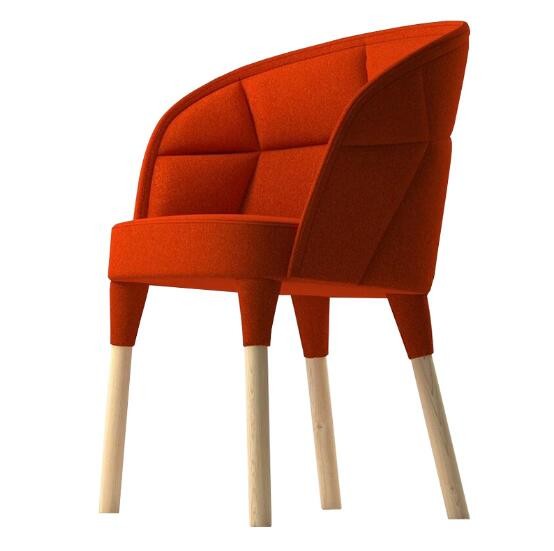 Living Room Emily chair leisure dining bar hotel restaurant chair