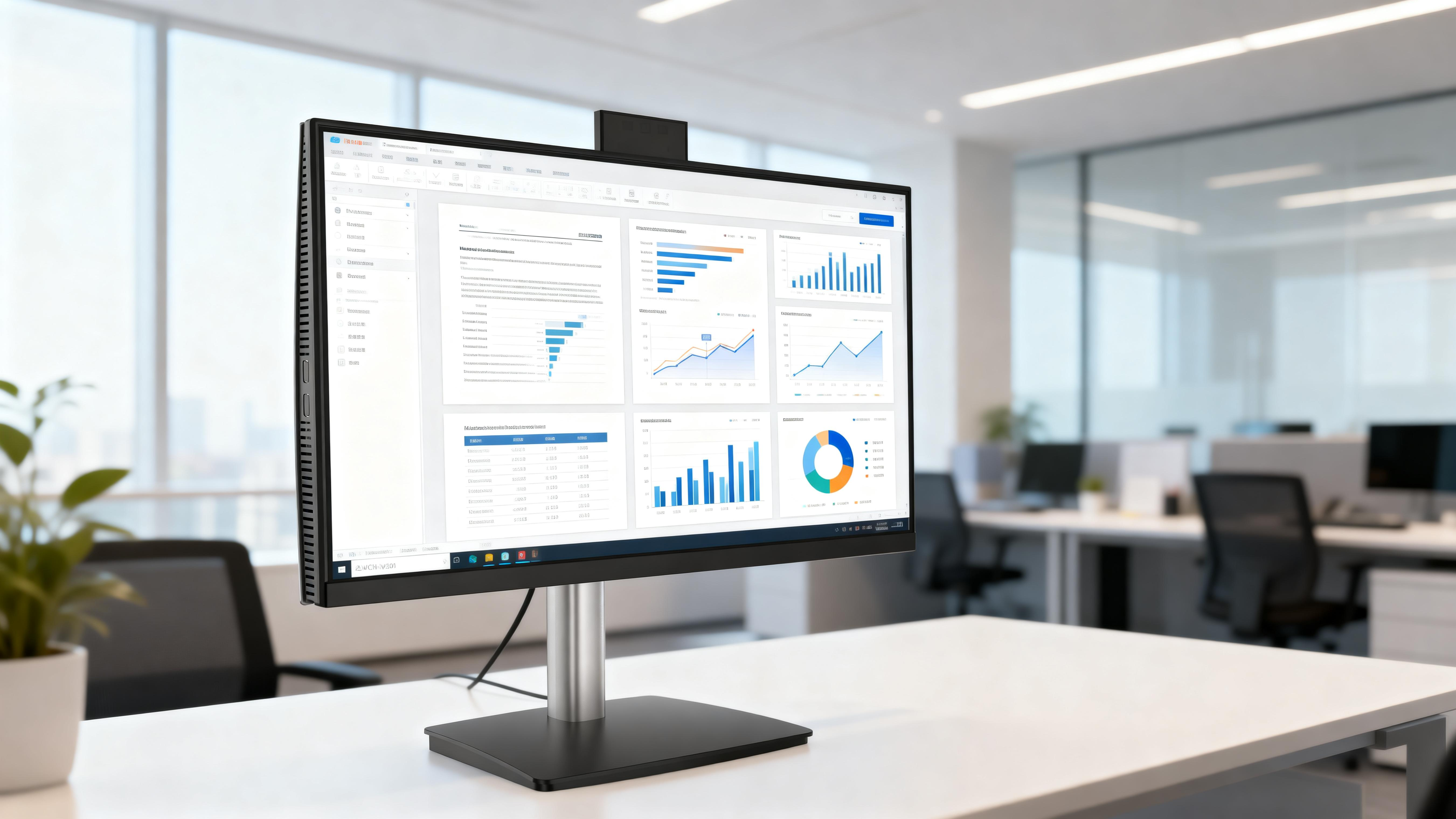 27 Inch 16:9 IPS All-in-One Office PC | All-in-One Sleek Hub for Seamless Office Productivity