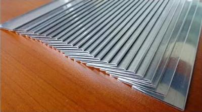 High Temperature Resistance Aluminum Flat Tube For Condenser 0.3mm Wall Thickness