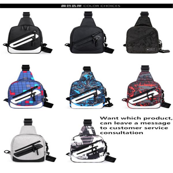 Neoprene Men'S Cross Body Sling Bag Waterproof Anti Theft Sling Bag Unisex