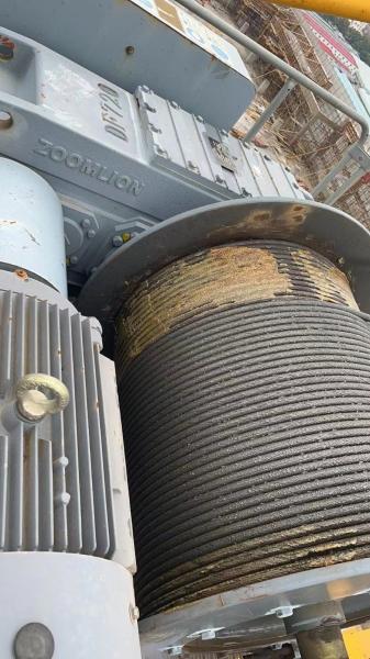 20 Años de Torre Zhonglian Grúa Torre Torre Ventas 7020-12E Peso máximo de elevación 10t