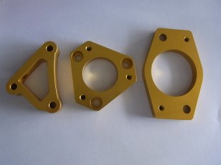 La rotation de usinage de laiton de tour professionnel de commande numérique par ordinateur pièce à multi complexe - usinage d'imposition