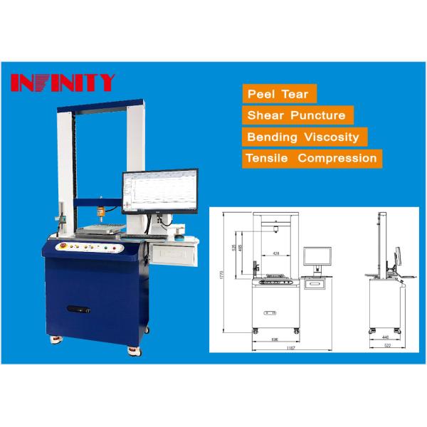 185kg Universal Testing Machine with Computer Input and Automatic Test Report Storage