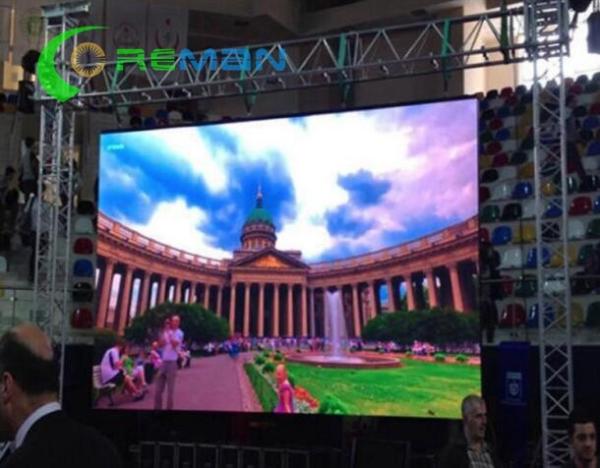 P3 P6 Event LED Wall Cabinet Video Rental 1920HZ By 192X192mm Module Size