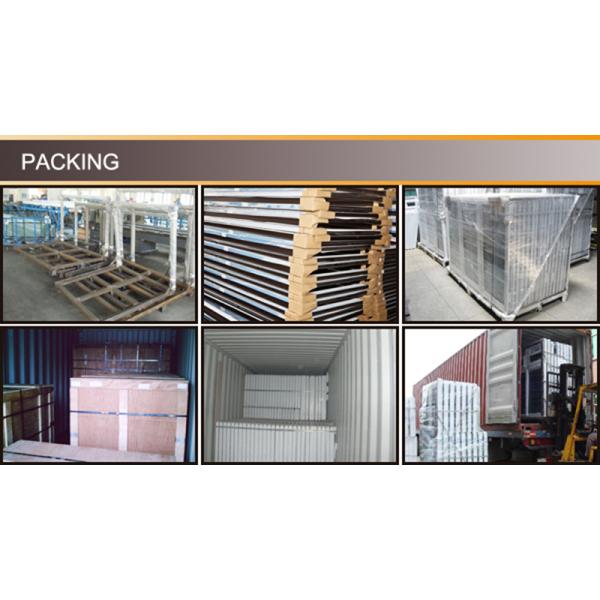 Windproof Function Double Sliding Glass UPVC Vertical Windows with Energy-Save Advantage