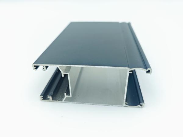 Extruded Aluminium Door Profiles , Glass Door Aluminium Profile Industrial