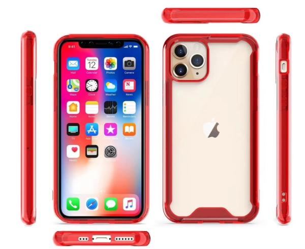 TPU Acrylic Hybrid Heavy Duty Shockproof Phone Case For Iphone 11