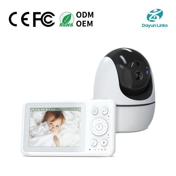 Non-WiFi Baby Monitor with Two-Way Audio and Cry Detection
