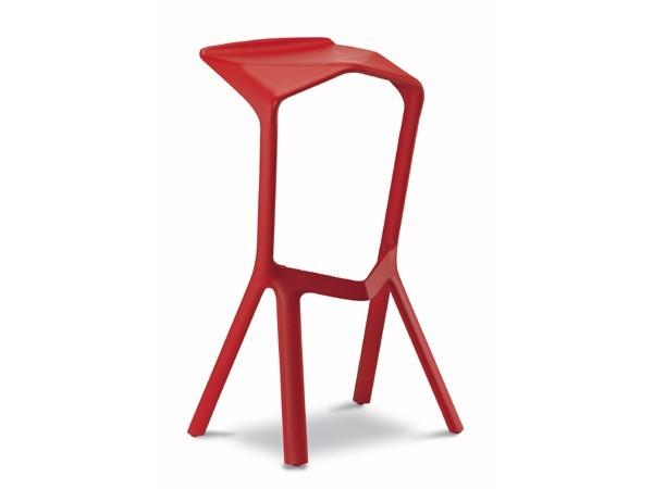 Shark shape Nordic stylist Denmark fashionable individual character is recreational plastic chair bar stool