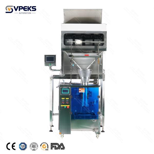 Granule Automatic Small Bag Pouch Weighing Packing Machine 10-60 Bag/Min