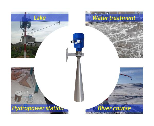 26 GHz Radar niveau Mètre Capteur de niveau Transmetteur Outil de mesure de l'eau liquide Dispositif de mesure de surveillance