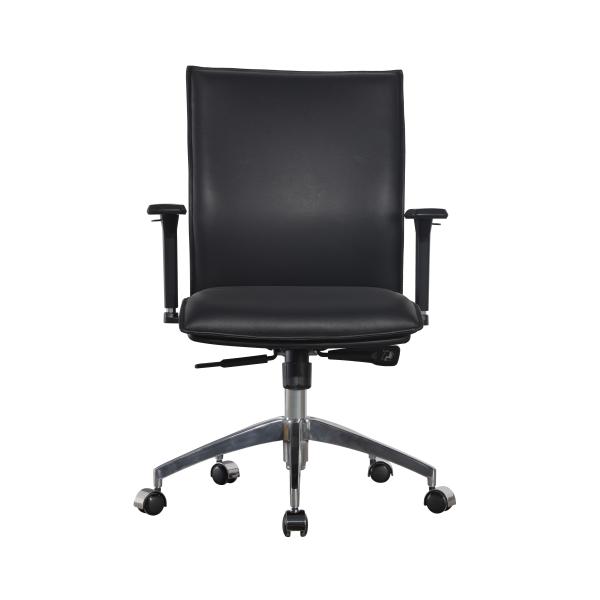 6020 Metal Real Leather Executive Office Executive Computer Chair Tilt Swivel 3D