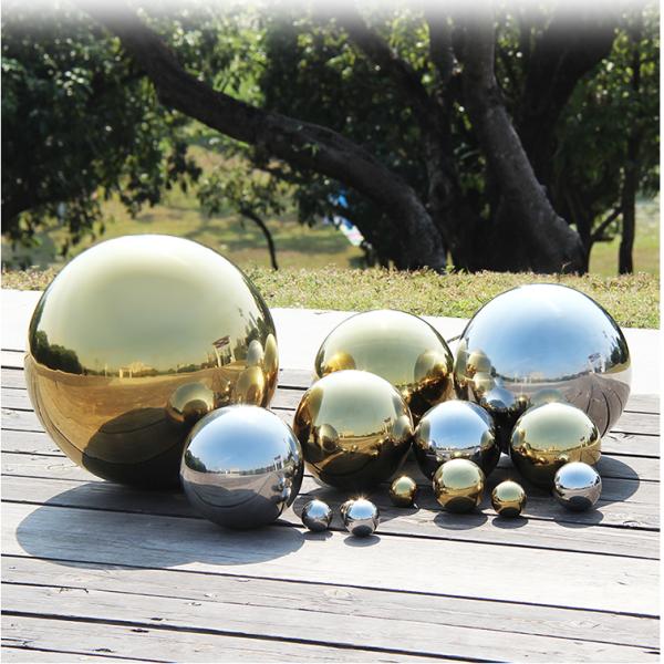 Отполированная зеркалом толщина сферы 2ММ неубедительного сада стального шарика декоративная