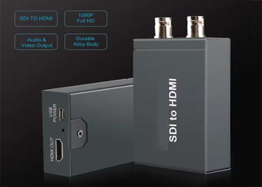 HD/3G SDI para HDMI Converter HDMI sobre SDI Converter para CCTV SD HD e 3G SDI sinais