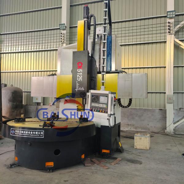 CK5125 Torno vertical CNC de trabajo pesado Torno central rotativo
