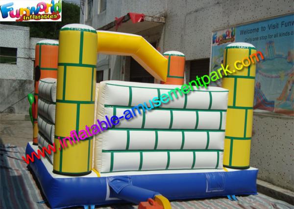 Castelos de salto Bouncy comerciais das crianças infláveis da casa para o uso exterior e do quintal