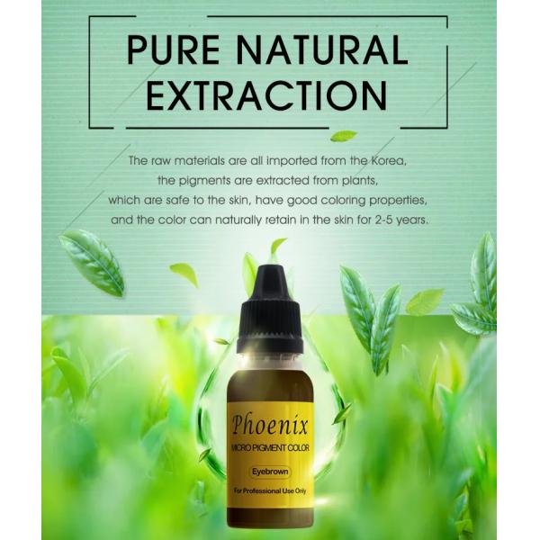 Чернила татуировки макияжа цвета пигмента татуировки брови метки частного назначения 15ml постоянные