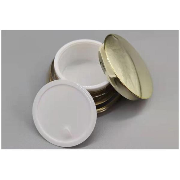 80g Double Wall Cosmetic Jar With Lid Plastic Face Cream Container Packaging