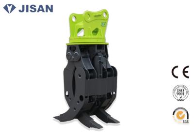 Multi Function Excavator Rock Grab , Stone Demolition Grapple For Excavator Kobelco SK200