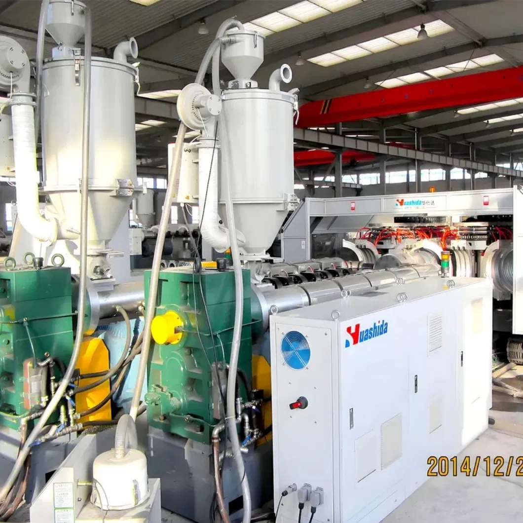 Fully Automatic HDPE/PP Double Wall Corrugated Pipe Production Line