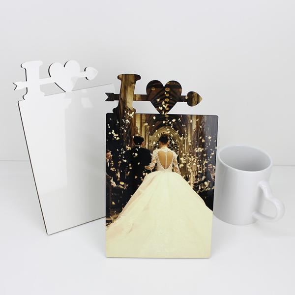 Eco Friendly White 240x142mm Wooden Multi Photo Frames