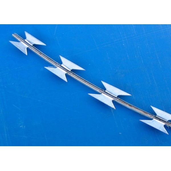 PVC Coated Security Razor Wire Mesh Fence Concertina Razor Barbed Wire
