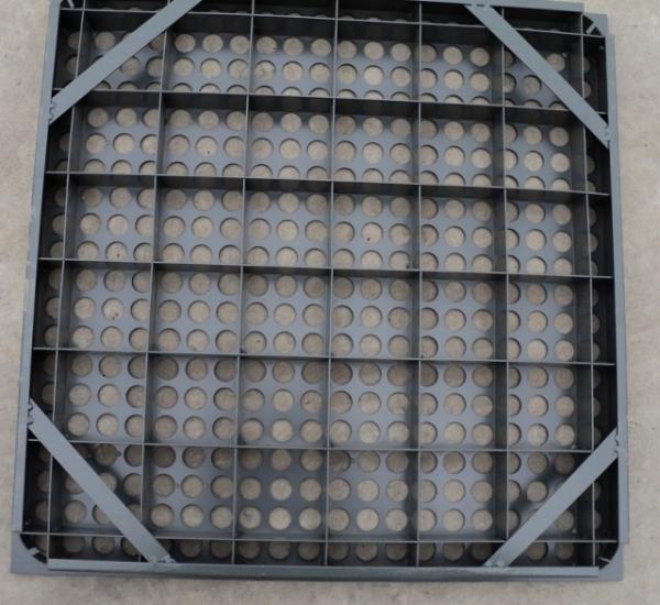 HPL or PVC Perforated Raised Floor AS680-TF HDG600 35QD 600 × 600 × 35 mm
