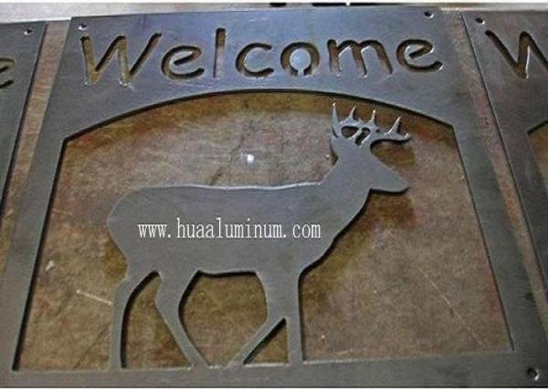 External PE Coated Lightweight ACM Signage Panels Smooth Surface