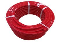Red Color Polyurethane PU Super Grip Belt Hardness 90A Cusotm Length