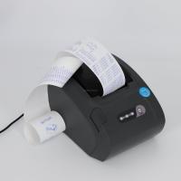 Ruloir de papier d'étiquette thermique de 3 pouces avec papier thermique autoadhésif Image noire