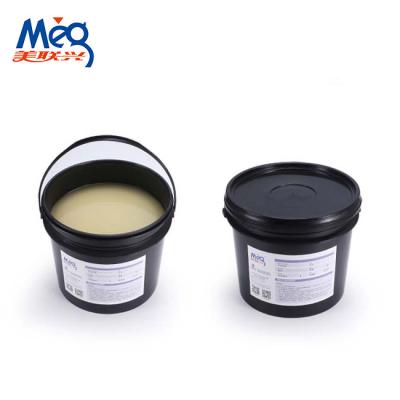 Chemical Resistance UV Silk Screen Ink Printing Varnish With Ice Flowers Effect