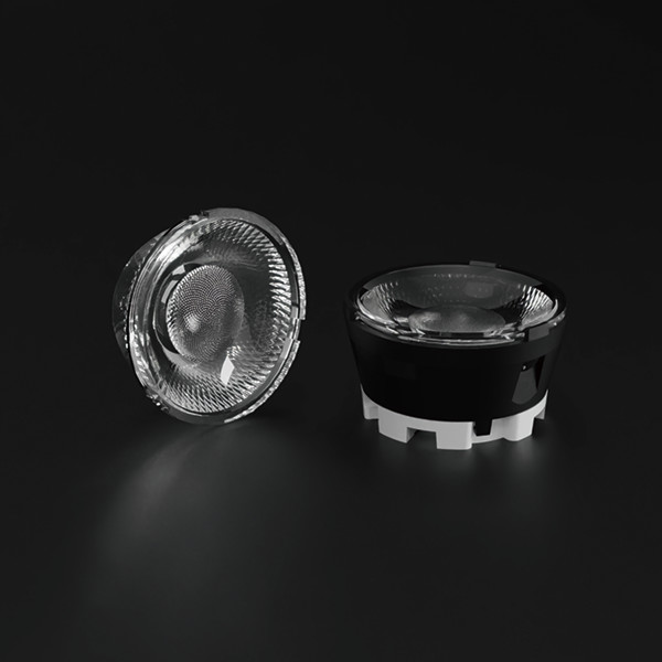 50° Wide Viewing Angle PMMA LED Lens with 93% Efficiency for COB Light Sources