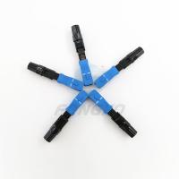 Conector rápido de la fibra óptica del SC UPC para la terminación del campo del cable de descenso de FTTH