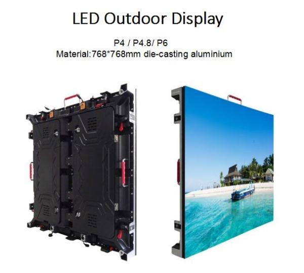 Economical Indoor Rental P4  LED Rental Screen For Events / Advertising