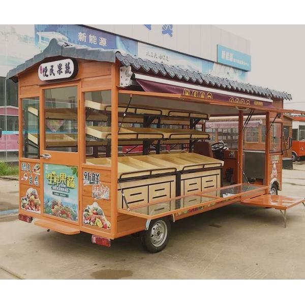 Customized Mobile Food Vending Trailer Multifunctional Fruit and Vegetables Vehicle