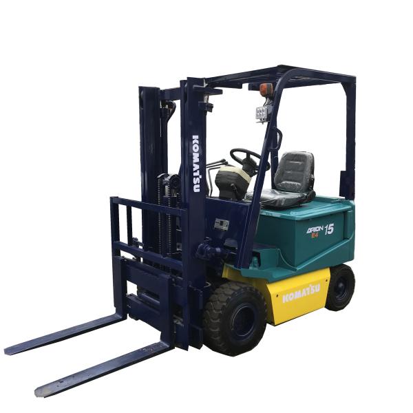 Komatsu Electric Order Picker Used Electric Forklift Hydraulic Stacker Lift 1t 1.5t 2t 3t