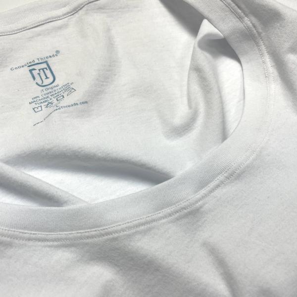 Customize Logo O V Neck Casual Sports Tshirt in 100% Combed Cotton Pre-shrinkage