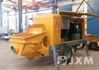 Pompe concrète électrique avancée HBTS60-13 de remorque de PLC facile à dépanner
