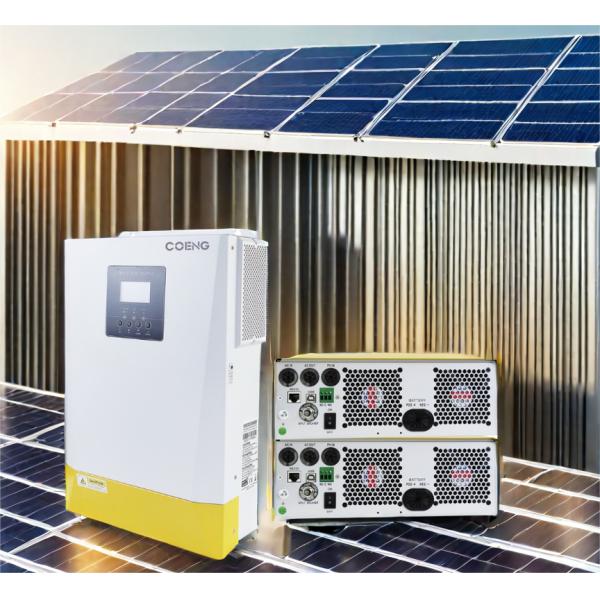 3500ВА Mppt Гибридный инвертор 500VDC Max PV Array Открытое кольцевое напряжение