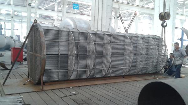 Air Water Cooling Stainless Steel Shell And Tube Heat Exchanger Long Service Life