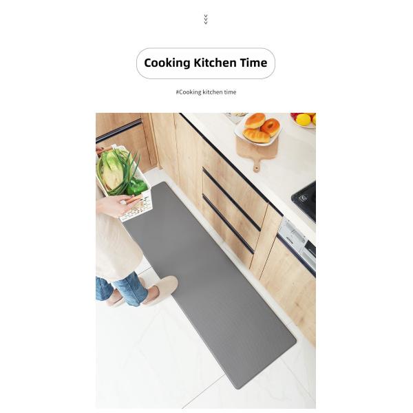 Противоскользящий кухонный коврик из ПВХ для защиты от водонепроницаемых пятен и жиров в ванной