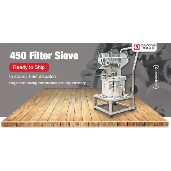 Thick Liquid Vibrating Screen Filter For Ceramic Slurry Liquid / Solid Separation