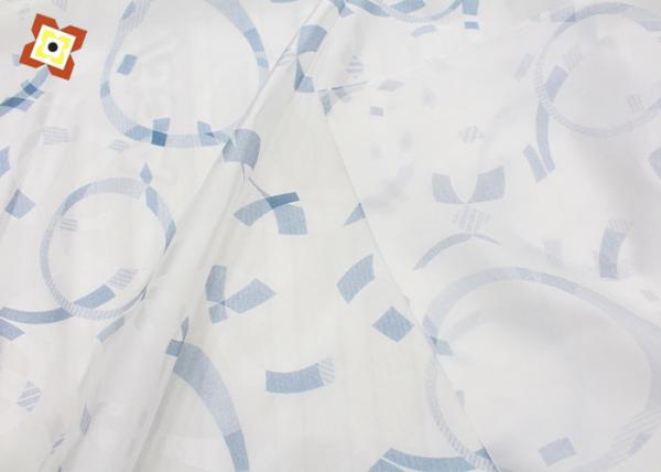 Wholesale Textile Fabric Manufacturer Cheap Price Sale White Print Polyester Knitted Fabric Mattress Fabric