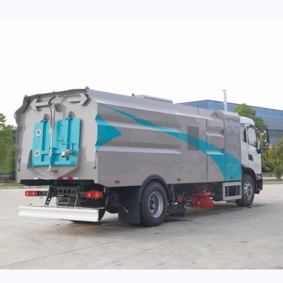 Дорожная вакуумная машина с минимальной высотой 240 мм