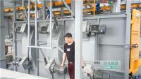 Automóvel que limpa a eficiência elevada da máquina de sopro do tiro da catenária de 1500*1200mm