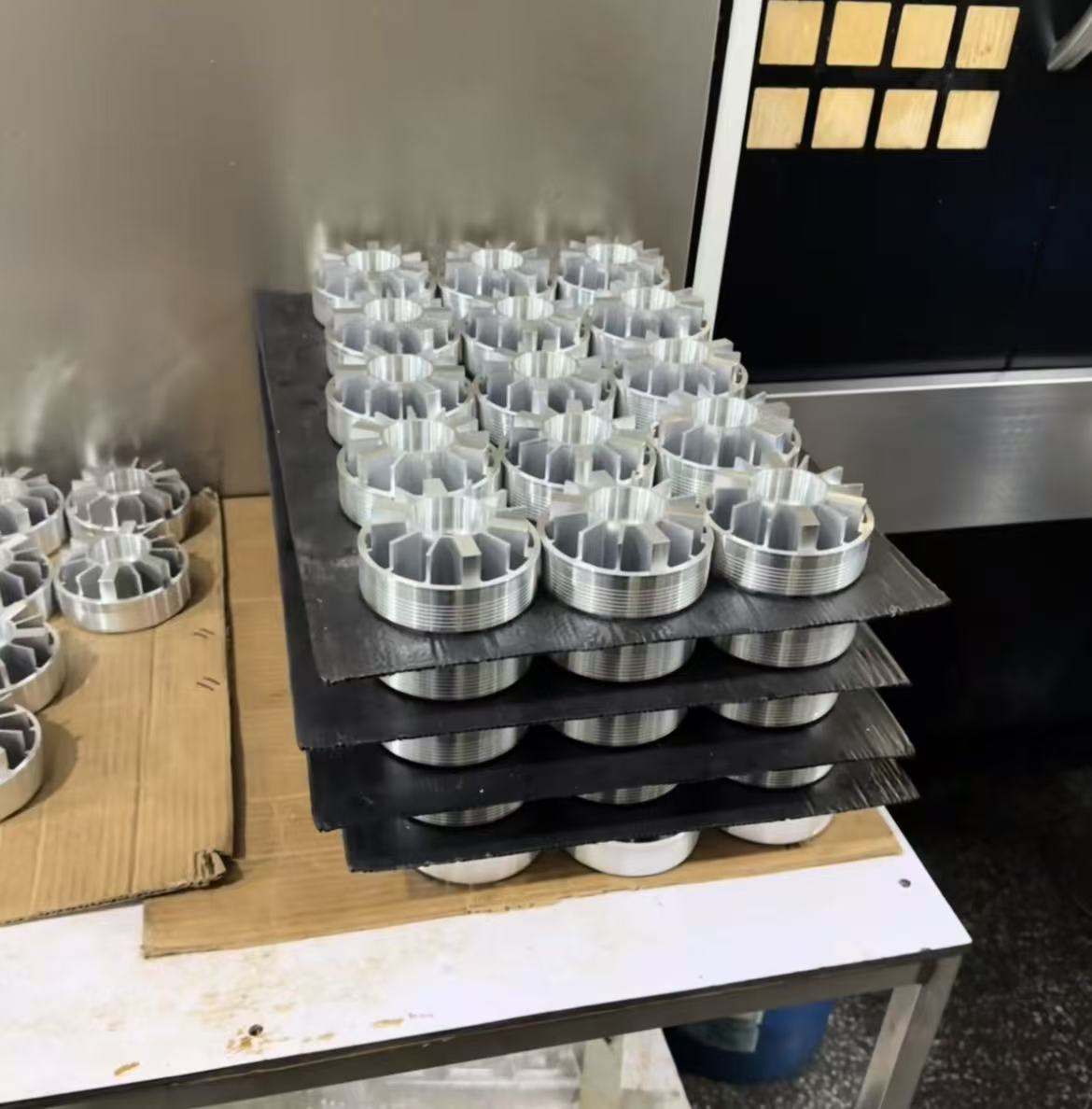 Precision machining of unmanned aerial vehicle components