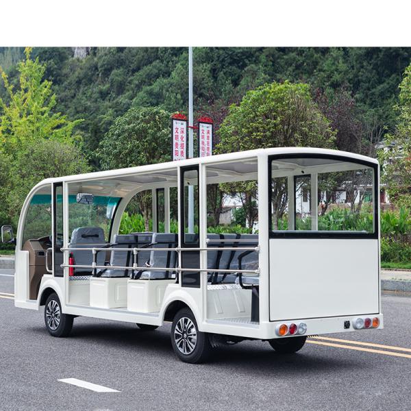 Cheap China Bus Long Range and High Torque 14 Seater Electric Shuttle Car