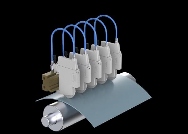 HSS 55 HRC Pneumatic Knife Holder OEM Non Woven Fabric Cutter